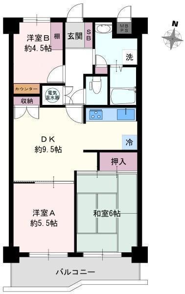 間取図/区画図: